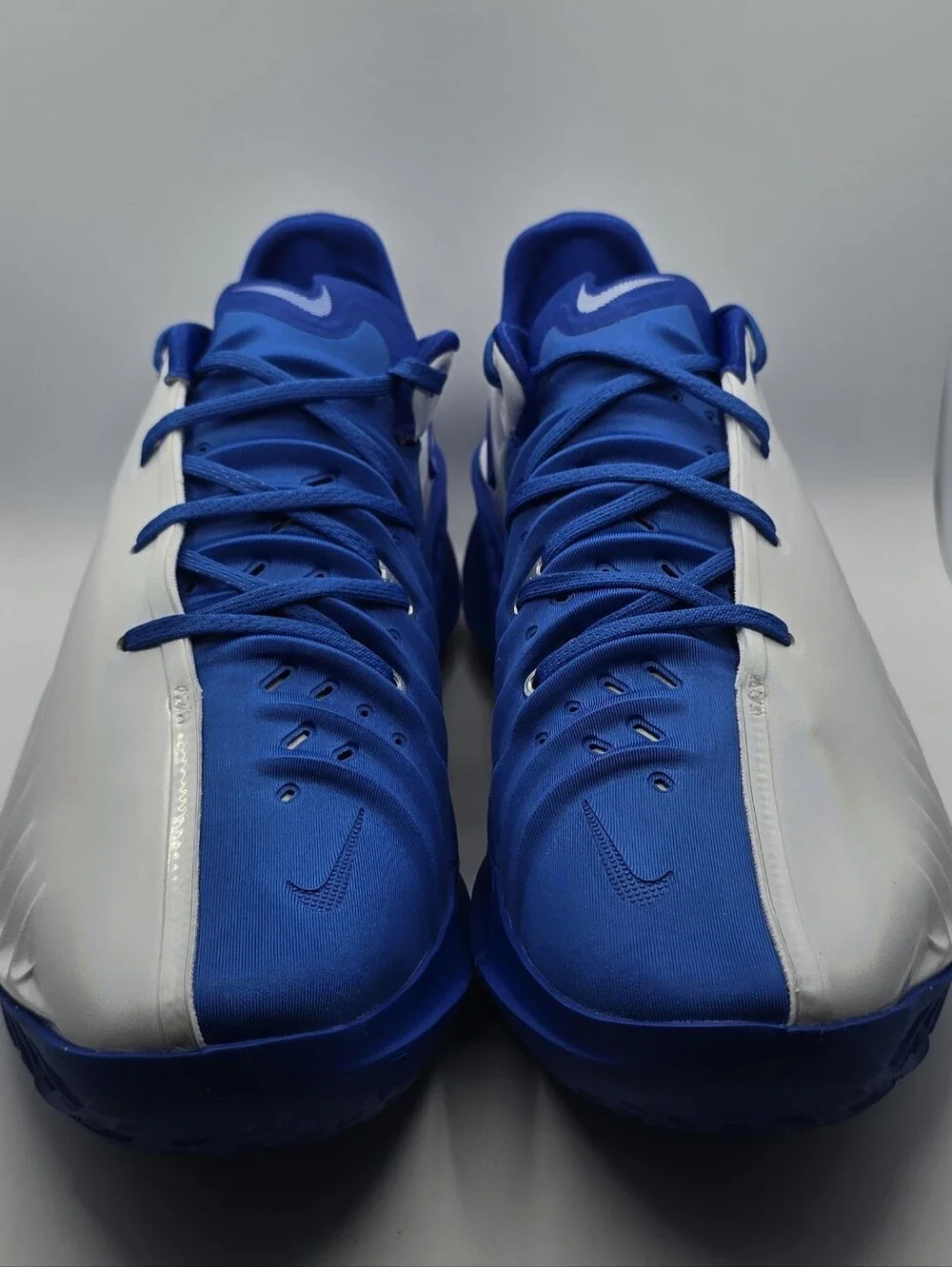 Nike G.T. Cut 4 Basketball Shoes (White/Game Royal/Metallic Silver)